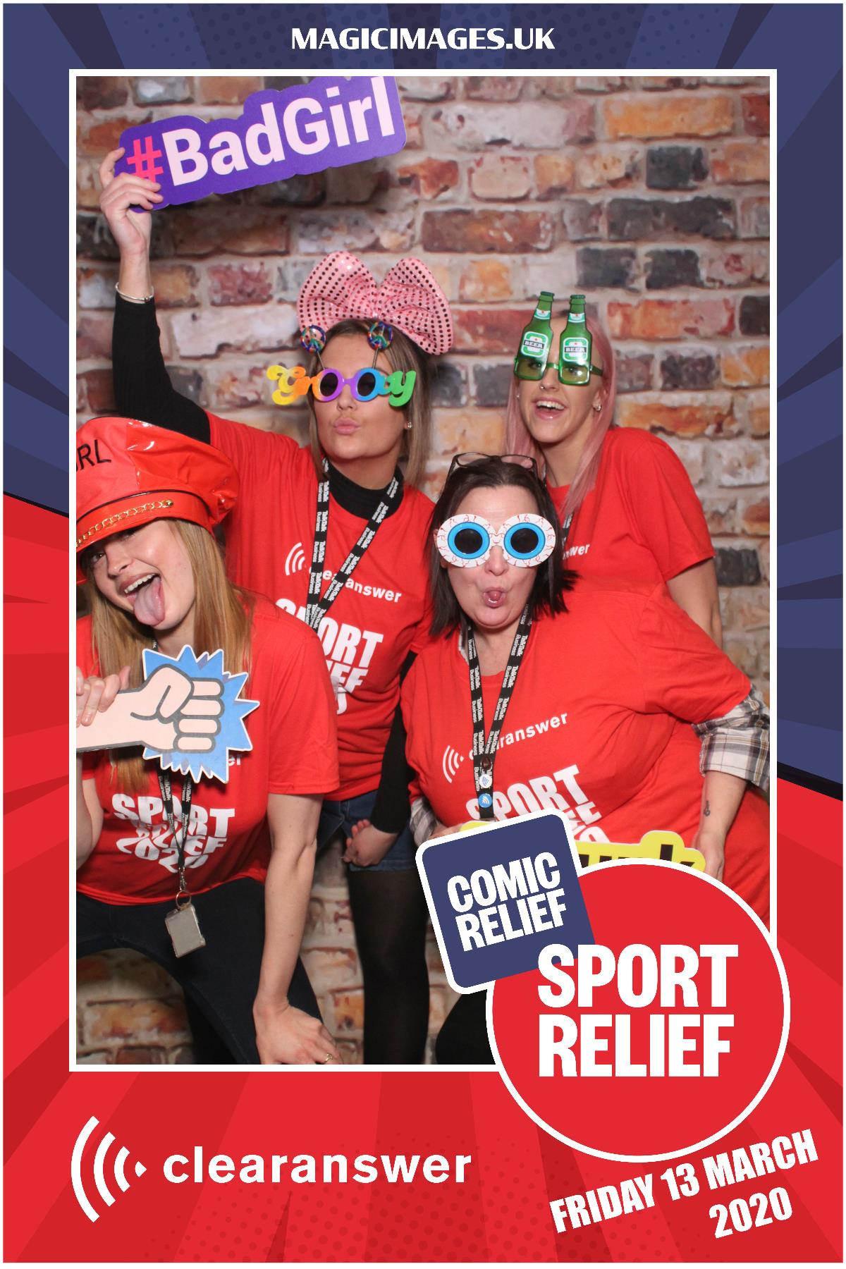Clear Answer Sport Relief | View more photos from the event at gallery.magicimages.uk/u/MagicImages/Clear-Answer-Sport-Relief